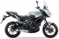 NAKLEJKI NA MOTOCYKL JUULA DO KAWASAKI VERSYS 650 2017-2018 BIAŁY 54X