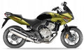 Naklejki na motocykl Honda Cbf 600 S 2010-2013 Zielono-Czarny Gy139 - Juula