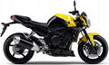 NAKLEJKI JUULA NA MOTOCYKL DO YAMAHA FZ1 N 2010 ŻÓŁTY LRYS1 CZARNY SMX