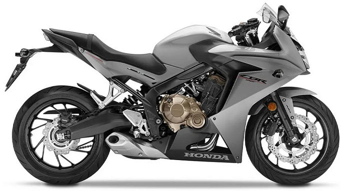 Naklejki na motocykl Honda Cbr 650 F 2017-2018 Srebrny Nha95 - Juula