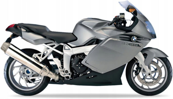 NAKLEJKI NA MOTOCYKL JUULA DO BMW K 1200 S 2005-2007 SREBRNY