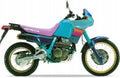 Naklejki na motocykl Honda Nx 650 Dominator 1990-1991 Zielony G120 - Juula