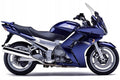 Naklejki na motocykl Yamaha FJR 1300 2003-2004 niebieski - Juula