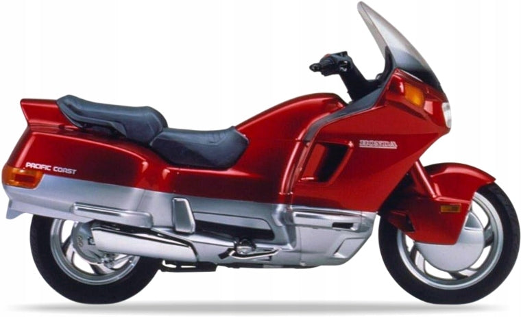 Naklejki na motocykl Honda Pc 800 Pacific Coast 1989 Czerwony R101 - Juula