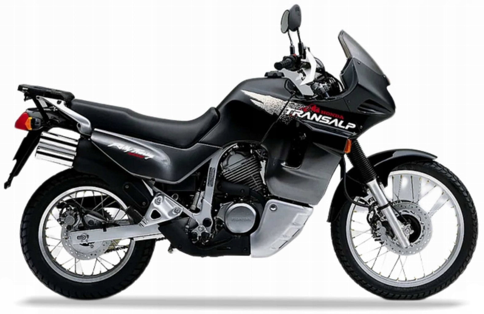 Naklejki na motocykl Honda Xl 600 V Transalp 1997-1999 Czarny Nh1D - Juula