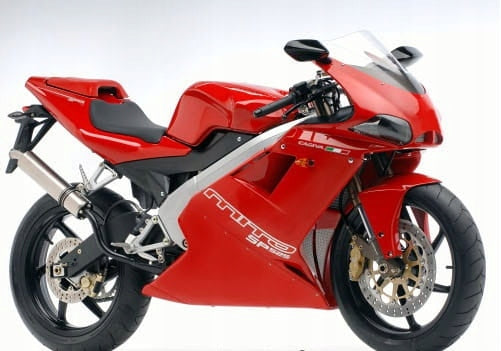NAKLEJKI NA MOTOCYKL JUULA DO CAGIVA MITO SP 525 2014 CZERWONY