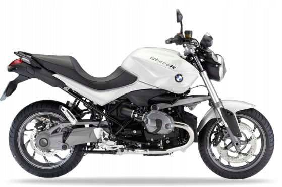 NAKLEJKI JUULA NA MOTOCYKL DO BMW R 1200 R 2007-2012 BIAŁY