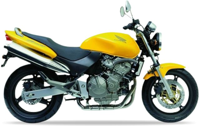 NAKLEJKI JUULA NA MOTOCYKL DO HONDA CB 600 F HORNET 2002-2004 ŻÓŁTY Y164