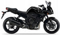 NAKLEJKI JUULA NA MOTOCYKL DO YAMAHA FZ1 S FAZER 2010-2015 CZARNY X SMX