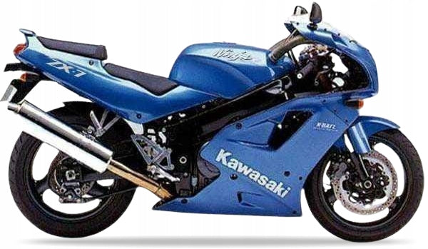 JUUL STICKERS FOR KAWASAKI ZXR 750 1990-1992 BLUE USA ZX7 NINJA 