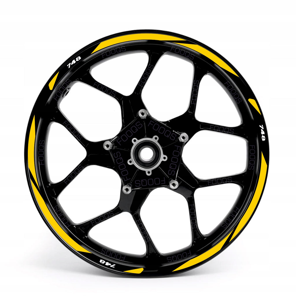 AUTOCOLLANTS DE JANTE JUULA POUR DUCATI 748 