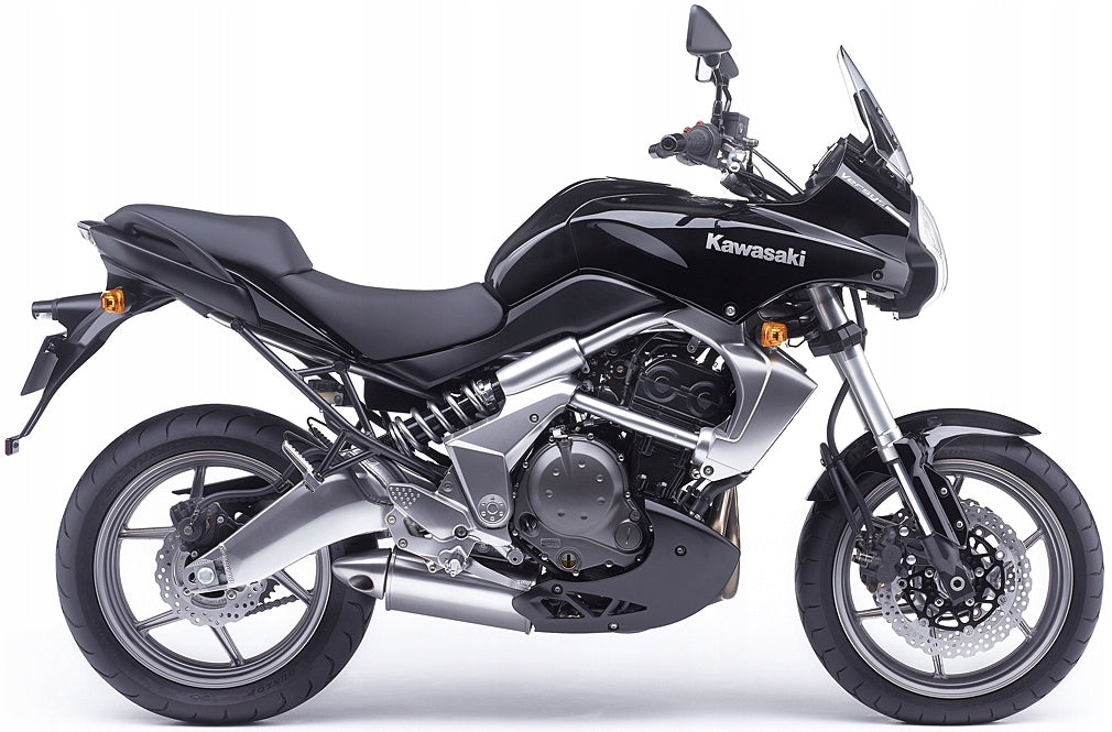 NAKLEJKI JUULA DO KAWASAKI VERSYS 650 2007 CZARNY H8