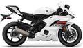 NAKLEJKI NA MOTOCYKL JUULA DO YAMAHA YZF R6 2019 BIAŁY 2 RJ27
