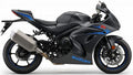 NAKLEJKI NA MOTOCYKL JUULA DO SUZUKI GSX-R 1000 2018 MAT CZARNY YKV