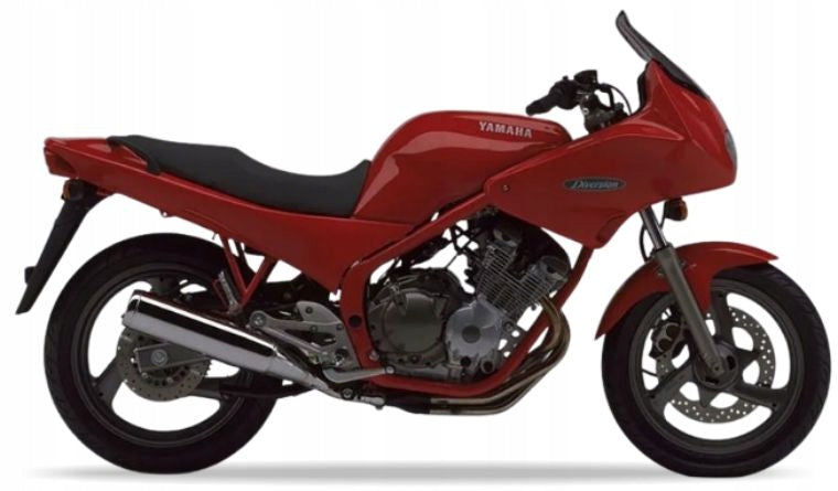 NAKLEJKI NA MOTOCYKL JUULA DO YAMAHA XJ 600 S DIVERSION 1992-1993 ŻYWO CZERWONY