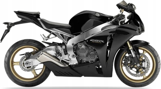 Naklejki na motocykl Honda Cbr 1000 Rr 2010 Fireblade Złoty Czarny Nhb01 - Juula