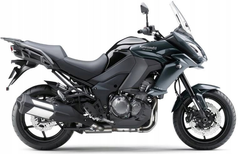 NAKLEJKI JUULA DO KAWASAKI VERSYS 1000 2016 SZARO-CZARNY