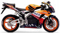 Naklejki na motocykl Honda Cbr 1000 Rr 2007 Repsol Fireblade Pomarańczowy Nieb - Juula