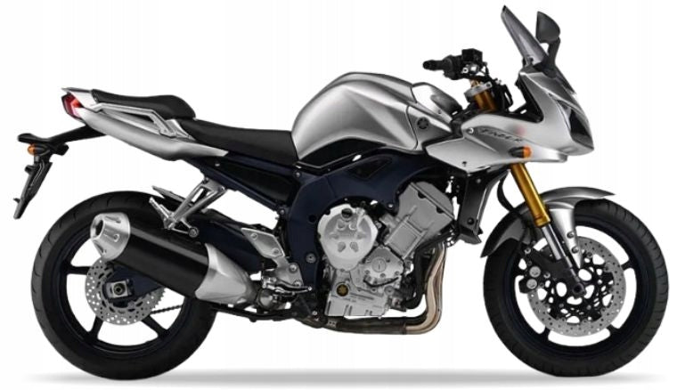 NAKLEJKI JUULA NA MOTOCYKL DO YAMAHA FZ1 S FAZER 2006-2009 SREBRNY S3