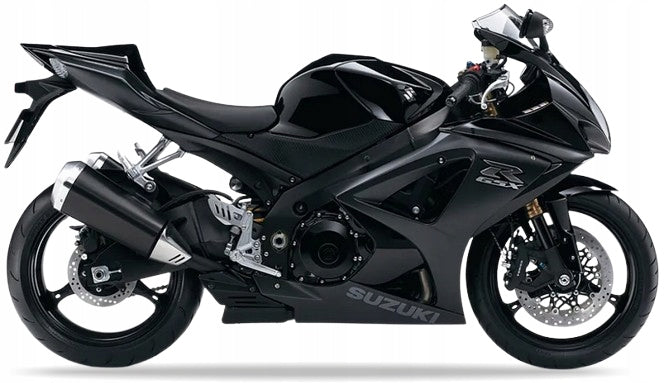 JUULA MOTORCYCLE STICKERS FOR SUZUKI GSX-R 1000 2008 BLACK 019 