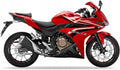 Naklejki na motocykl Honda Cbr 500 R 2016-2017 Czerwony R263 - Juula