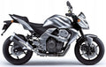 NAKLEJKI NA MOTOCYKL JUULA DO KAWASAKI Z 750 2007 SREBRNY 17M