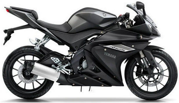 NAKLEJKI JUULA NA MOTOCYKL DO YAMAHA YZF 125 R 2016 MATT SZARY 3 MNM3