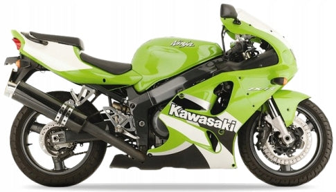 NAKLEJKI NA MOTOCYKL JUULA DO KAWASAKI ZX 7R 2000 ZIELONY 7F