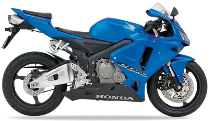 NAKLEJKI JUULA NA MOTOCYKL DO HONDA CBR 600 RR 2005 NIEBIESKI PB284