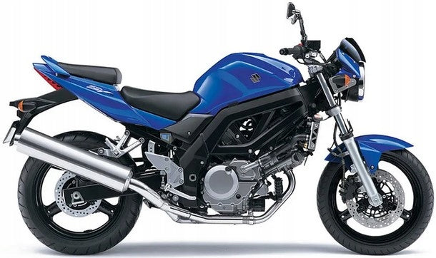 NAKLEJKI NA MOTOCYKL JUULA DO SUZUKI SV 650 2005-2009 NIEBIESKI YC2