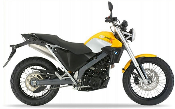 NAKLEJKI NA MOTOCYKL JUULA DO BMW G 650 X COUNTRY 2007-2009 ŻÓŁTY