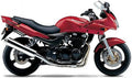 NAKLEJKI NA MOTOCYKL JUULA DO KAWASAKI ZR 7 S 1999-2003 CZERWONY A5