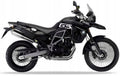NAKLEJKI NA MOTOCYKL JUULA BMW F 800 GS 2011-2012 TRIPLE CZARNY SZARY YN93