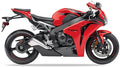 Naklejki na motocykl Honda Cbr 1000 Rr 2008-2009 Usa Czerwony R334 - Juula