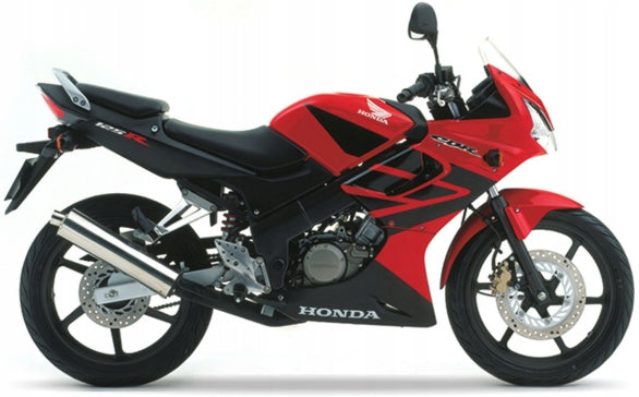 Naklejki na motocykl Honda Cbr 125 R 2004 Czerwony R263B - Juula