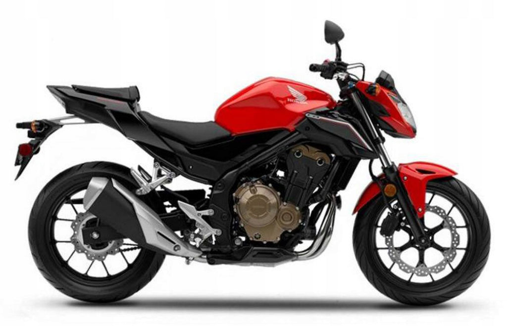 Naklejki na motocykl Honda Cb 500 F 2016-2018 Czerwono-Czarny - Juula