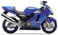 NAKLEJKI NA MOTOCYKL JUULA DO KAWASAKI ZX 12R 2001 NIEBIESKI E1