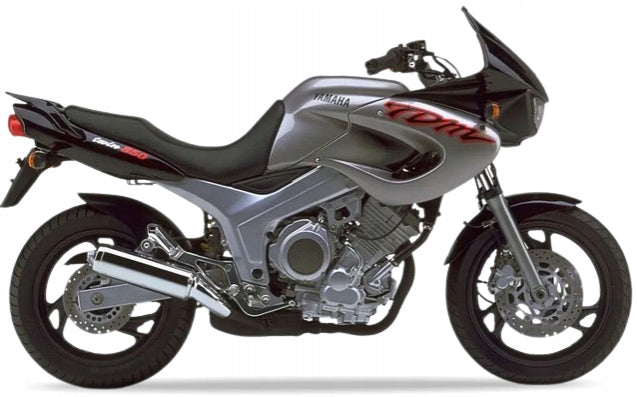 Autocollants JUUL pour moto Yamaha TDM 850 1996-1998 Argent-Noir 2 