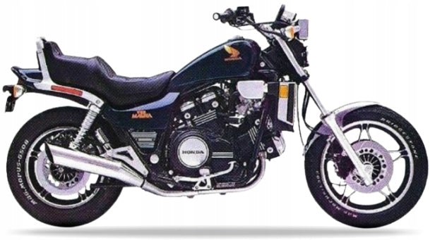 Naklejki na motocykl Honda Vf 1100 C V65 Magna 1986 Niebieski Pb123 - Juula