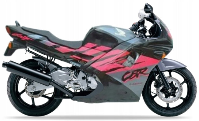 JUUL MOTORCYCLE DECALS FOR HONDA CBR 600 F 1993 BLACK NH1DA 