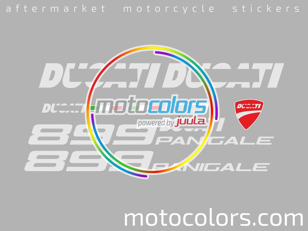 NAKLEJKI DUCATI 899 PANIGALE 2011 CZERWONY REPLIKI