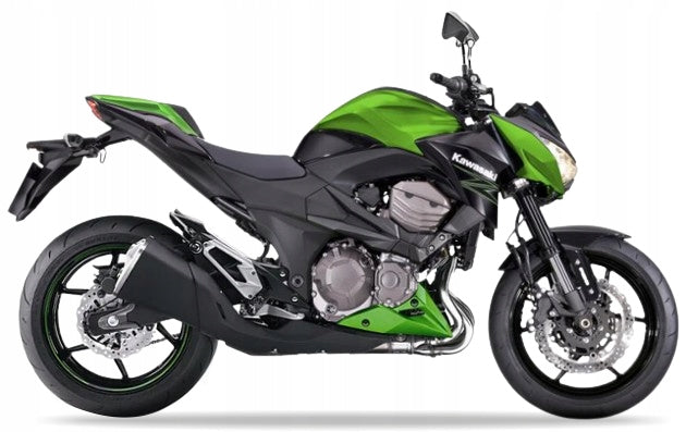NAKLEJKI NA MOTOCYKL JUULA DO KAWASAKI Z 800 2014 E VERSION ZIELONY 45Q