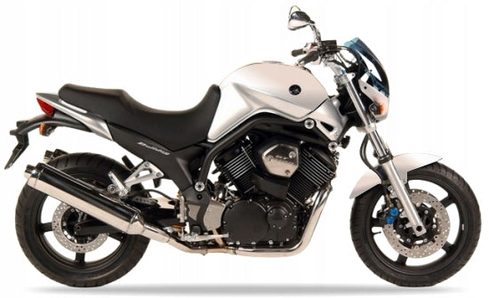 NAKLEJKI NA MOTOCYKL JUULA DO YAMAHA BT 1100 BULLDOG 2001-2007 SREBRNY 1