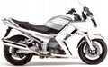 NAKLEJKI JUULA NA MOTOCYKL DO YAMAHA FJR 1300 2001-2002 SREBRNY