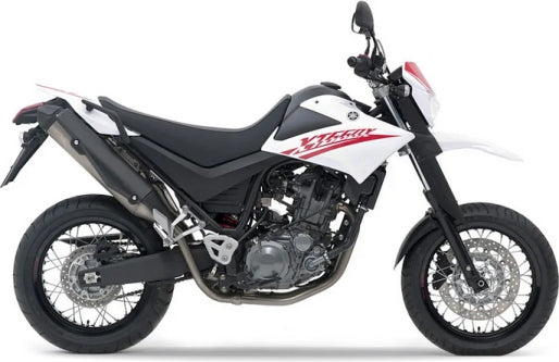 NAKLEJKI NA MOTOCYKL JUULA DO YAMAHA XT 660 X 2008 BIAŁY