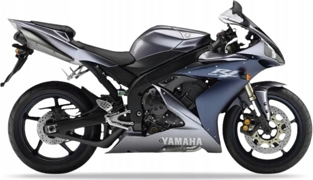 NAKLEJKI NA MOTOCYKL JUULA DO YAMAHA YZF R1 2005 SREBRNY RN12