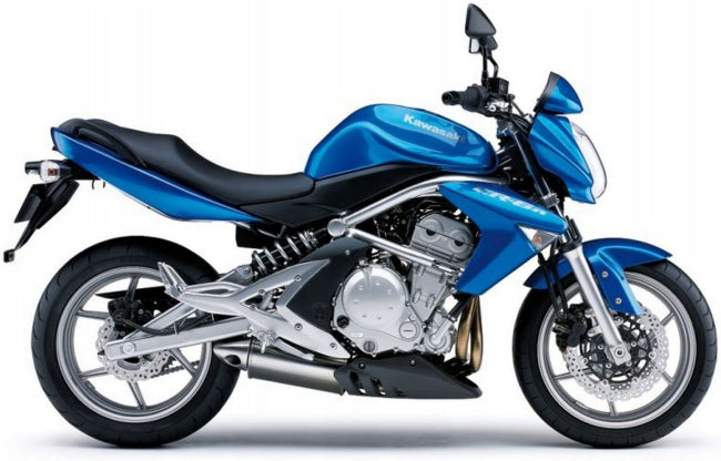 NAKLEJKI JUULA NA MOTOCYKL DO KAWASAKI ER 6N 2005-2008 NIEBIESKI 15D