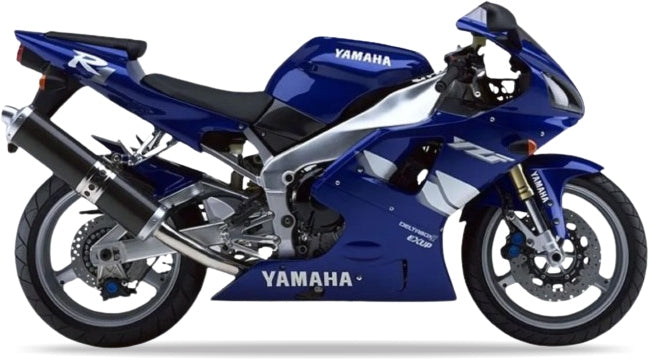 NAKLEJKI NA MOTOCYKL JUULA DO YAMAHA YZF R1 1999 NIEBIESKI RN01