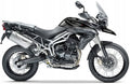 NAKLEJKI NA MOTOCYKL JUULA DO TRIUMPH TIGER 800 XC 2011-2014 CZARNY