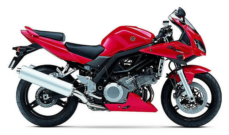 NAKLEJKI JUULA SUZUKI SV 1000 S 2004-2007 CZERWONY 2 YU7
